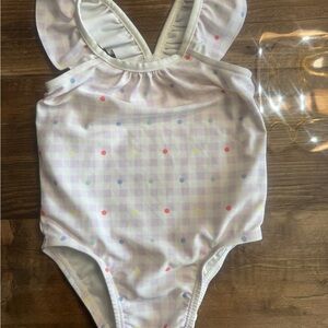 BabyGap Pastel Gingham Baby Swimsuit 12 month